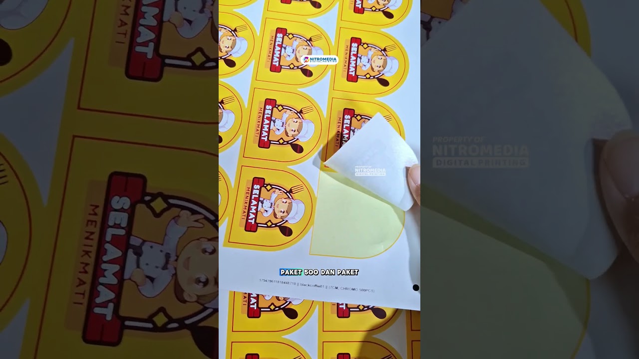 Rekomendasi paket 1000pcs ya harga jauh lebih hemat😍 #stikerusaha #fyp