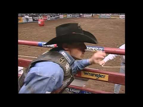 Tuff-E-Nuff bucks Dave Samsel - 00 PBR Uniondale