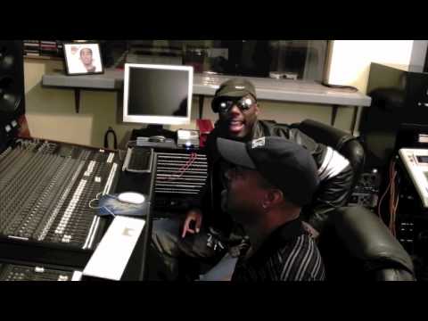 Drew Gibson live in the studio with producer C.C. Thomas Jr.mov