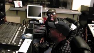 Drew Gibson live in the studio with producer C.C. Thomas Jr.mov