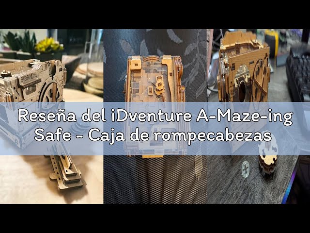 Vídeo relacionado con iDventure A-Maze-ing Safe - Caja de rompecabezas de mármol Run Money - Embalaje de regalo complicado - Rompecabezas 3D para adultos - Juego de sala de escape - Teaser - Gadget de regalo de cumpleaños