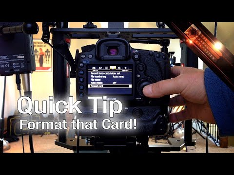 CF/SD Card Formatting Trick in 43 SECONDS