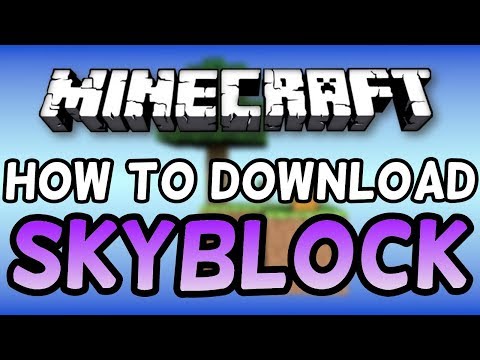 How To Download Skyblock Map For Minecraft 1.12! (OUTDATED ...