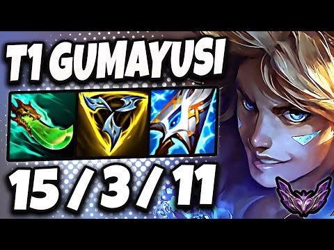 T1 Gumayusi Ezreal vs Sivir [ ADC ] Korea Master Patch 25.9