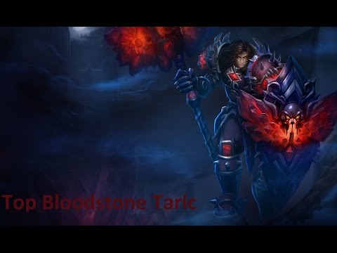 League of Legends Top Bloodstone Taric Full Game Commentary