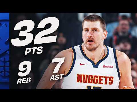 Nikola Jokić's Masterful 32-9-7 Performance in Win | February 20, 2026