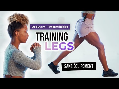 LEGS WORKOUT AT HOME |  20 MINUTES  | BEGINNERS - MIDDLE LEVEL