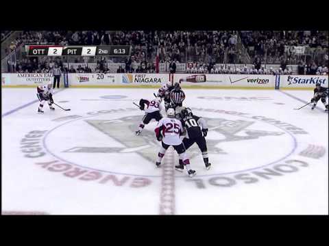 James Neal PPG Feb 13 2013 Ottawa Senators vs Pittsburgh Penguins NHL Hockey goal