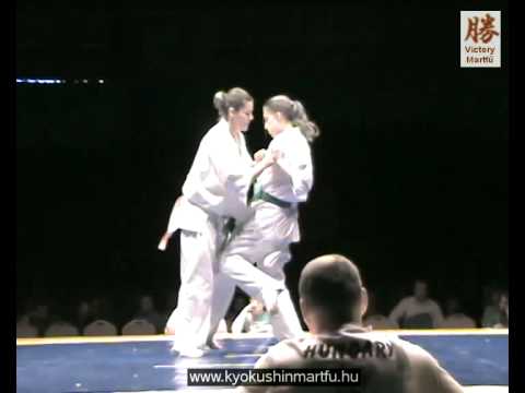 Shinkyokushin World Cup 09 - Ábrahám Edit - Szepesi Csenge