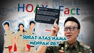 Hoax or Fact: Surat Mengatasnamakan Menteri PANRB soal Seleksi CPNS