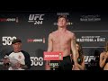 UFC 244: Kelvin Gastelum vs. Darren Till Weigh-In Staredown - MMA Fighting