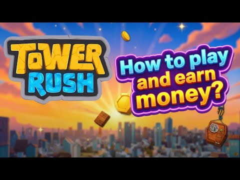 Tower Rush : How to Play and Earn Money ? 🤑♟️