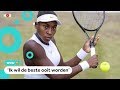 Cori (15) tennist tegen de beste speelsters ter wereld
