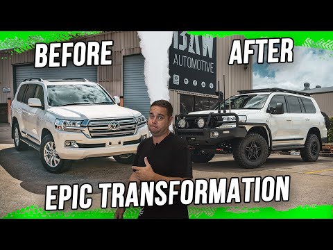 Toyota Land Cruiser 200 Series Build: Transforming a Stock 4x4 into an Off-Road Beast | Part 1