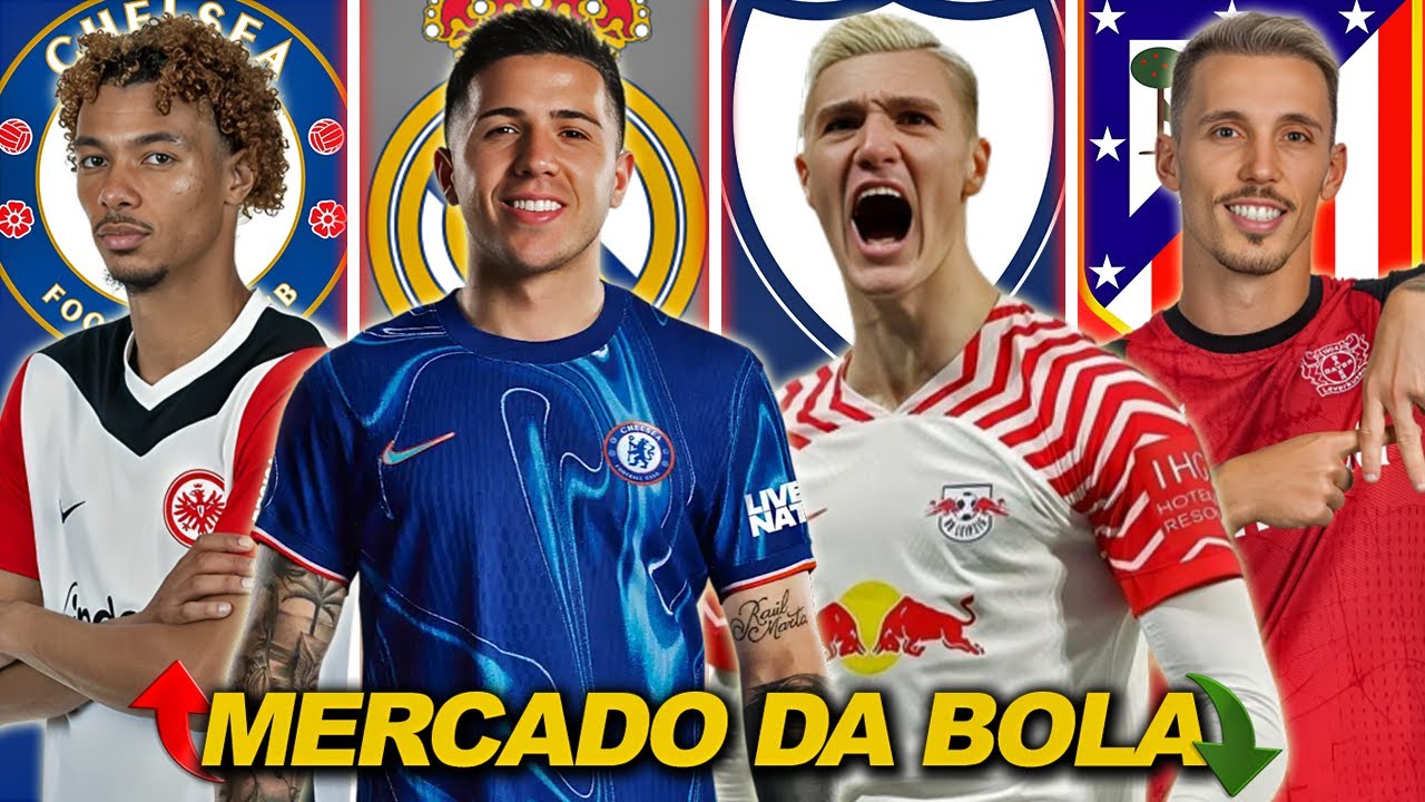 REAL MADRID FAZ CONTATO POR ENZO FERNÁNDEZ | CHELSEA TERÁ QUE PAGAR BOLADA POR HUGO EKITIKE | E MAIS
