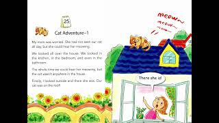 For Beginners| One Story A Day| Book 3 - 25 Cat Adventure -1