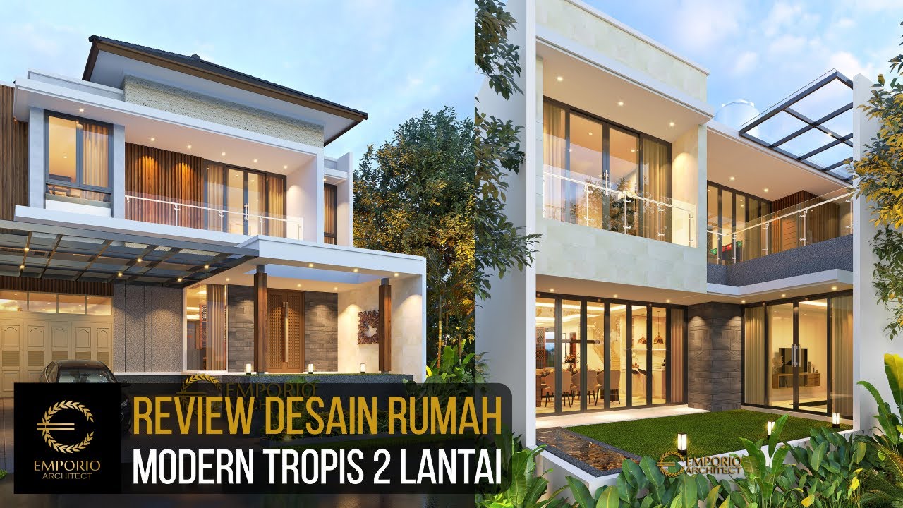 Video 3D Mr. Daniel Modern House 2 Floors Design - Jakarta Timur