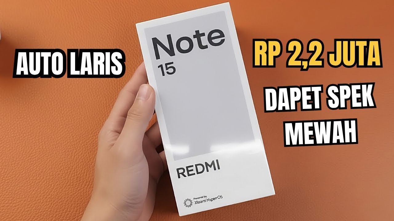 ASLI MENDING TUNGGU INI‼️REDMI NOTE 15 5G - HARGA 2 JUTAAN TERLALU BAGUS
