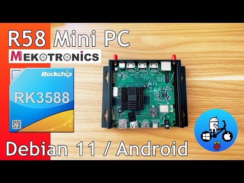 Super powerful Arm mini PC. Mekotronics R58 Debian install.