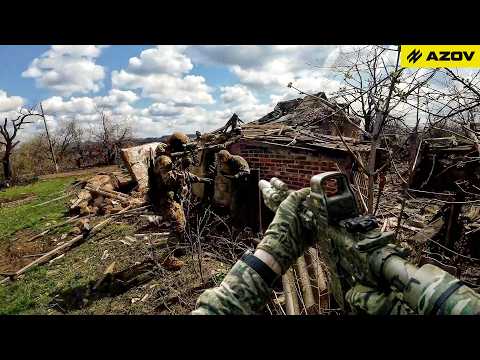 POV: Azov Recon Platoon Conducts Sweep in the Toretsk Sector — GoPro Footage