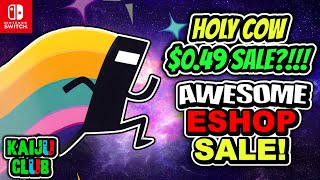 WHAT?! $0.49 ESHOP SALE?! 👀 AWESOME Nintendo Switch Eshop Sales!