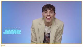 Max and Lauren of Everybody’s Talking About Jamie test their musical knowledge in Guess the Musical video