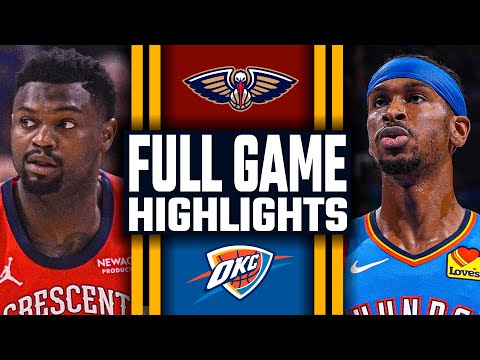 New Orleans Pelicans vs Oklahoma City Thunder - FULL GAME HIGHLIGHTS | November 2, 2025 NBA Season