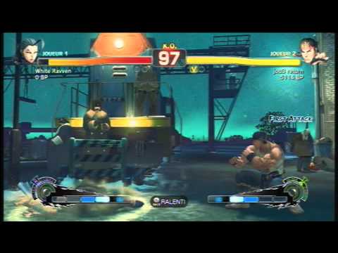 V3K [Rose] vs Challenger [Ryu]  SSF4 Endless Matches Part 2
