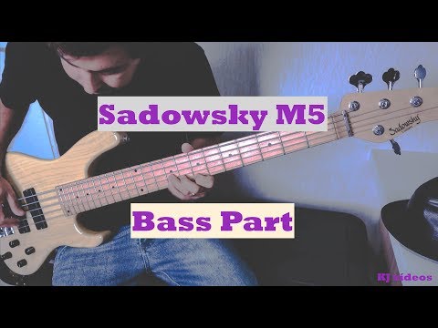 SADOWSKY M5 Bass Guitar-  assista em 4K