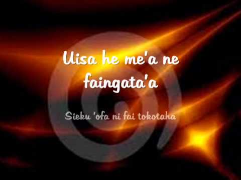 Tongan Love Song 2011 - AMUSIA MU'A SI'A TAHA IA - Feauini Sopu Taufa