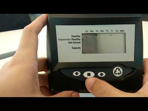 How to Set the Regeneration Process Mode for Autotrol Automatic Multiport Valve (Day or Interval).