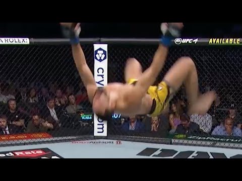 MICHEL PEREIRA DID A BACKFLIP DURING THE FIGHT 🤯🤯🤯🤯 #UFC264