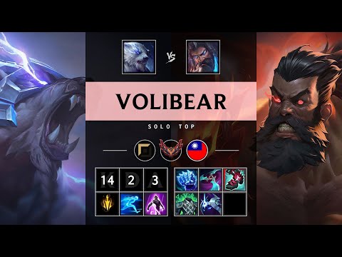 Volibear Top vs Udyr - TW Grandmaster Patch 25.15