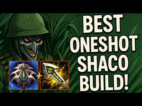 Best Oneshot Build for Shaco! Season 15 Diamond [League of Legends] Full Gameplay - Infernal Shaco