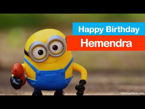 Happy Birthday to Hemendra