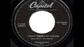 I Know There&#39;s An Answer (Alternate vocals Stereo remix 2018) The Beach Boys