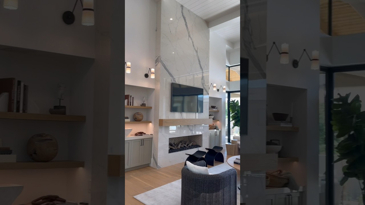 New podcast with Dallon Schultz. Search AFT construction and enjoy this 18’ marble slab fireplace