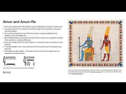 ✨ 36 Gods of Ancient Egypt | The Ennead: The Creation Family of Nine Gods 👑🐍☀️