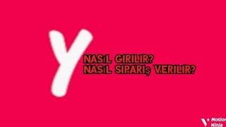 Yemek sepeti sipariş verme videosu