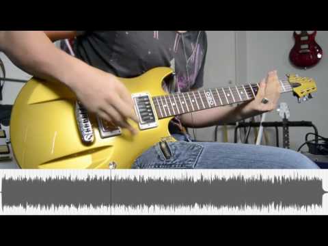 Distorted guitar - Thick density