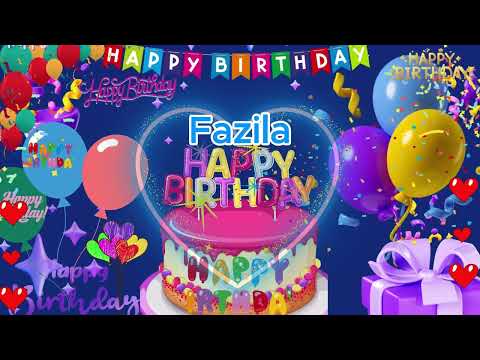 Fazila happy birthday to you
