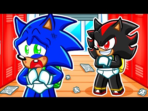 Baby Sonic Got Into a FIGHT While at SCHOOL!