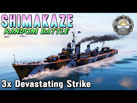 Shimakaze's Deadly Dance: 7 Kills and 3 Devastating Strikes