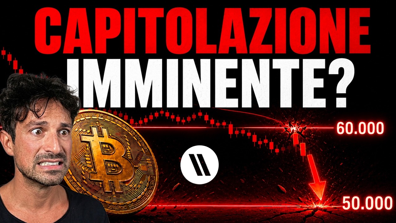 BITCOIN, CRYPTO: ATTENZIONE! CAPITOLAZIONE IMMINENTE SE SUCCEDE QUESTO (URGENTE!)