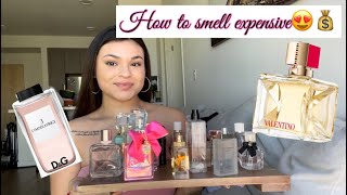 MY PERFUME COLLECTION 2022😍| HOW TO SMELL GOOD ALL DAY👅