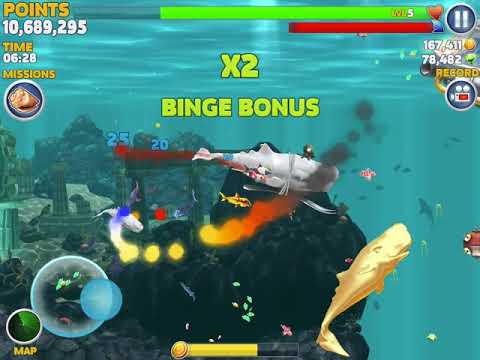 Hungry shark evolution gold enemy moby dick