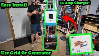 Adding A 15 Amp Battery Charger to My DIY Solar Power System!