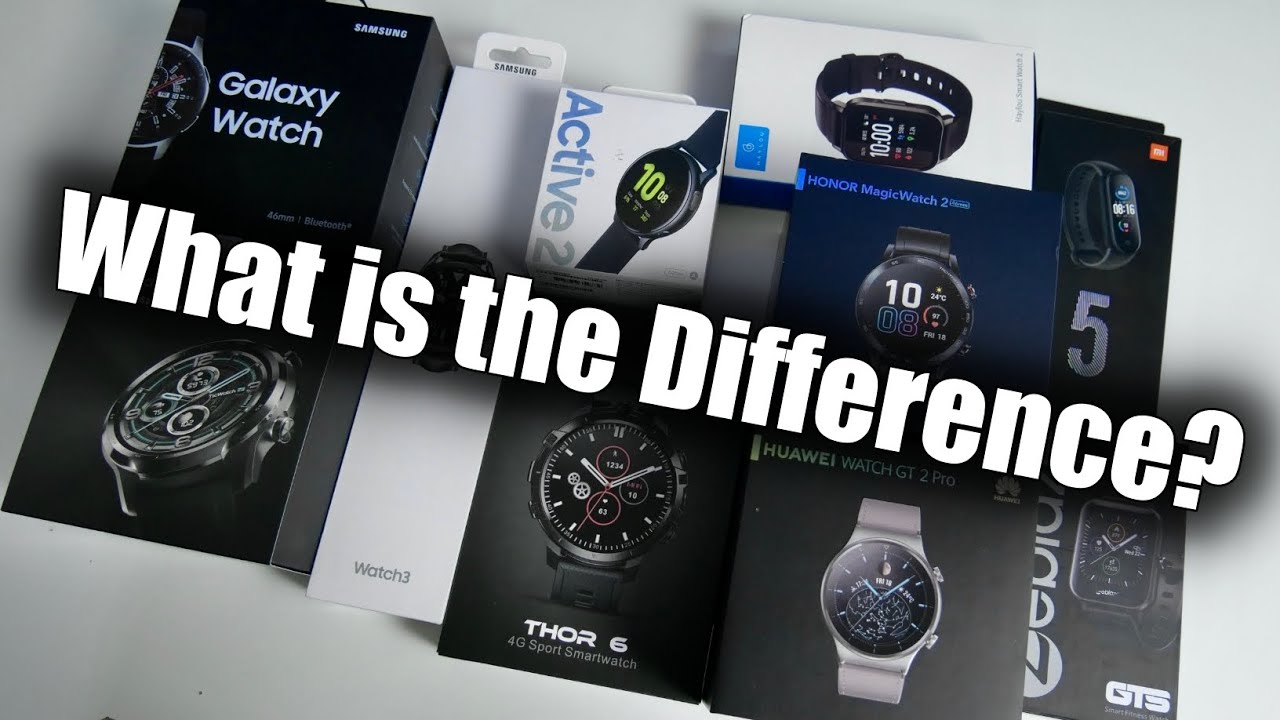 REAL Differences Between Smartwatches, Explained