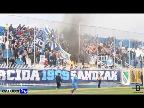 NOVI PAZAR - SLOBODA 08.03.2014 Navijanje