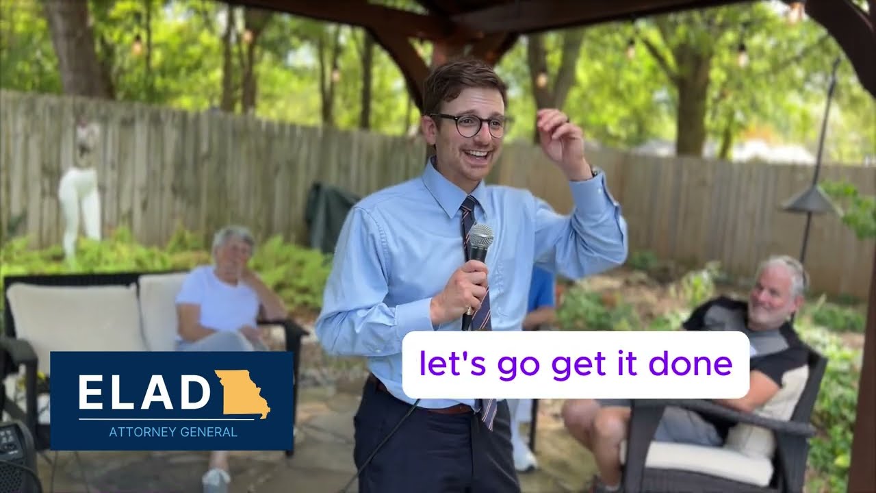 Elad UNSCRIPTED in Springfield MO taking questions and talking about how Missouri can be GREAT